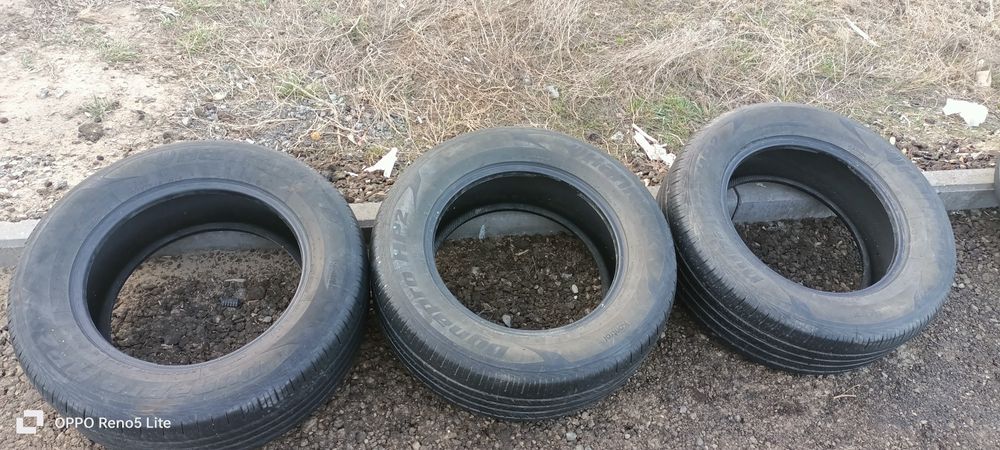 Продам резину по три штуки б/у