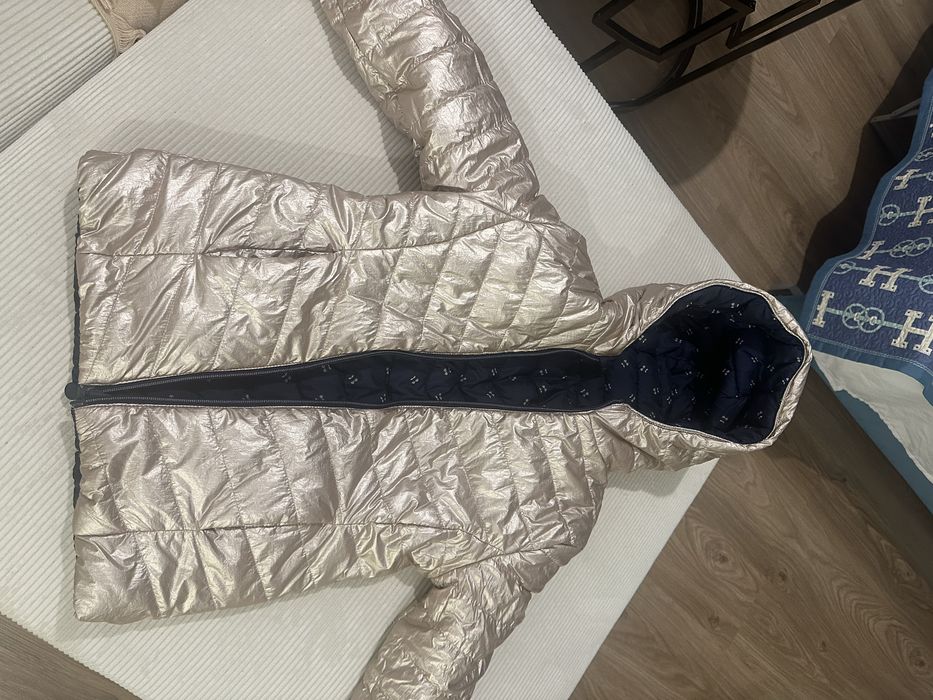 Куртка Okaidi двусторонняя, на девочку