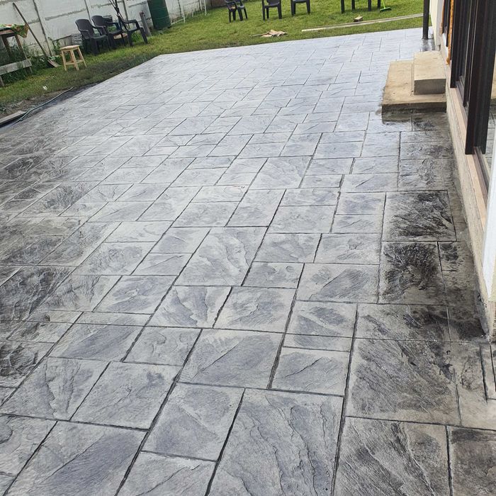 Beton amprentat si elicopterizat