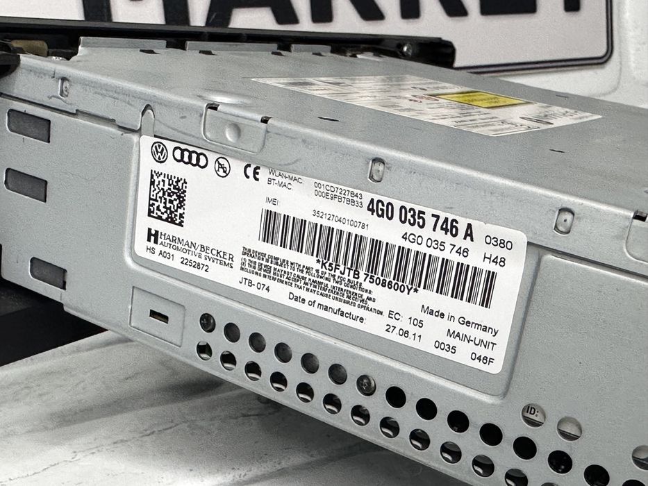 Мултимедия AUDI A6 A7 4G0035746A
