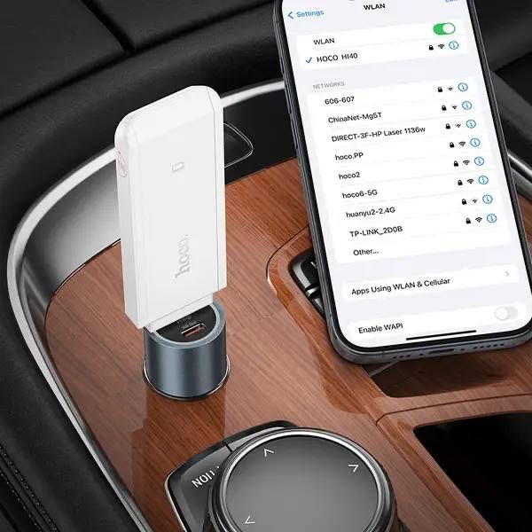 Карманный роутер Hoco Hi40/Hi42/wifi модем 4G/5G /Доставка 24/7