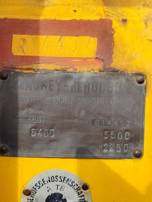 Massey Ferguson 50B Defect