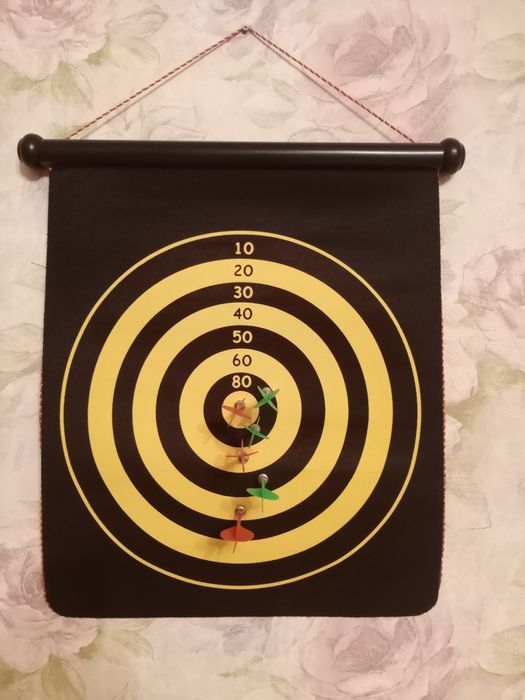 Дартс магнитный двухсторонний