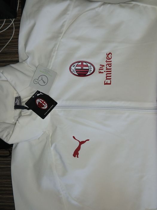 Jachetă fotbal AC Milan Puma away  Original - Mărimea XL - Nou