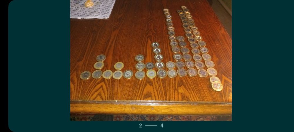 Нумизмат монеты 100 тенге