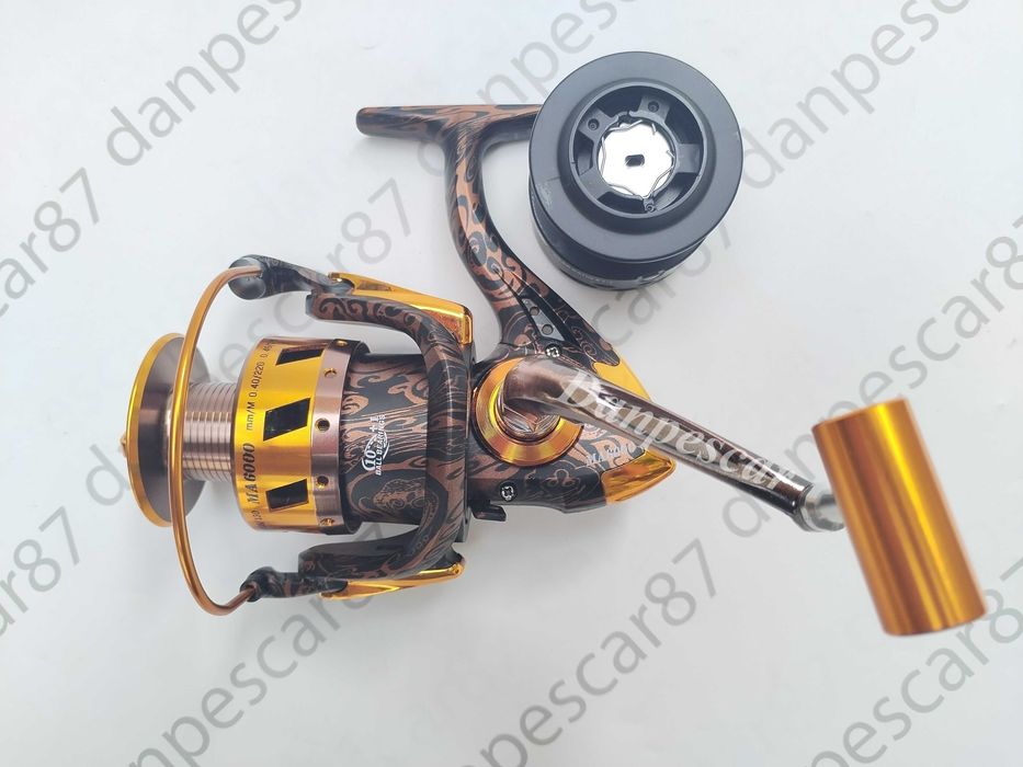 Mulineta WIND BLADE MA6000 11 rulmenti pentru crap cu tambur rezerva