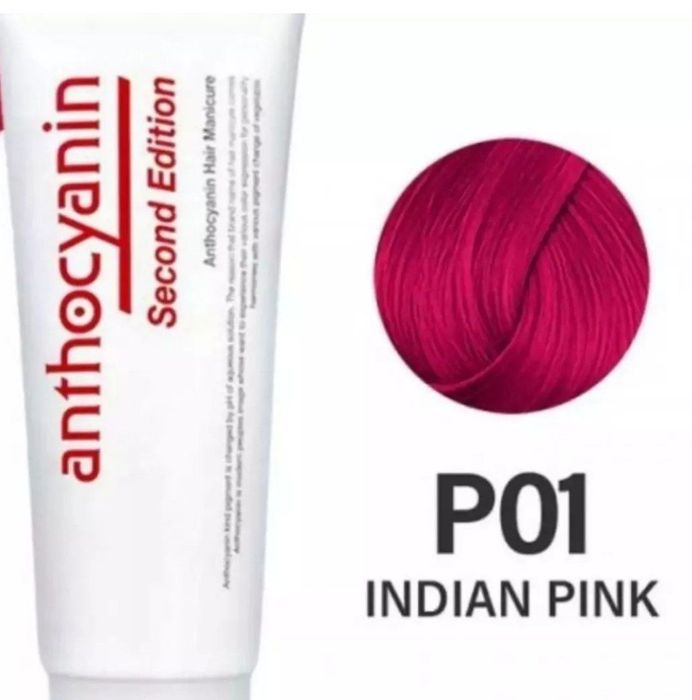 Стойкая краска для волос Anthocyanin P01 — Indian Pink