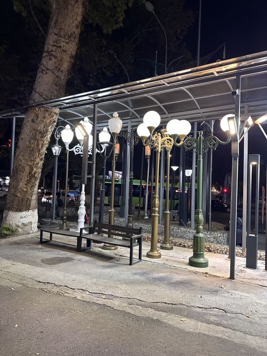 LED Столб светильник освещение 3-4м Stolba  Уличный фонарь hi tech