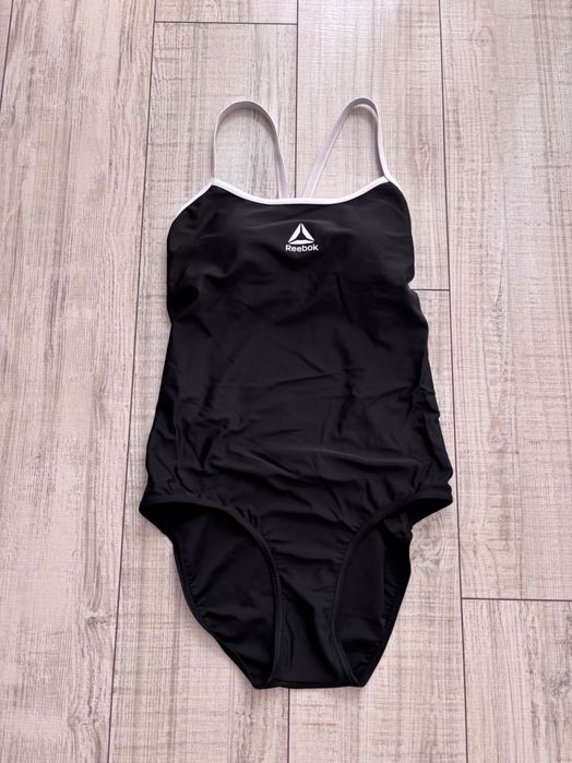 Цял черен бански Reebok