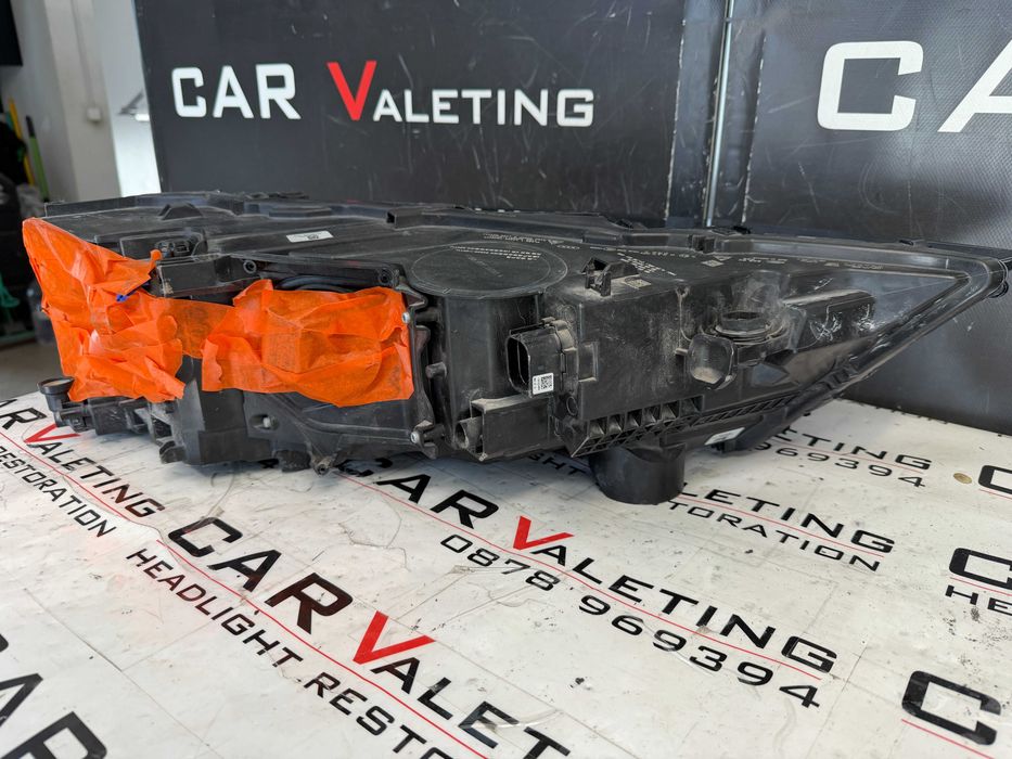 фар фарове ляв Audi Q7 SQ7 RSQ7 Facelift Matrix Laser LED Ауди Кю7 Фейслифт Матрикс Лазер ЛЕД