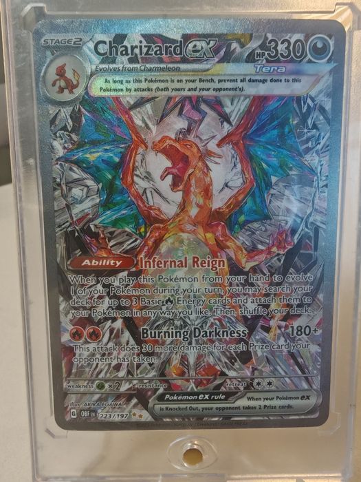 Коллекционная карта Pokémon — Charizard ex (Tera)