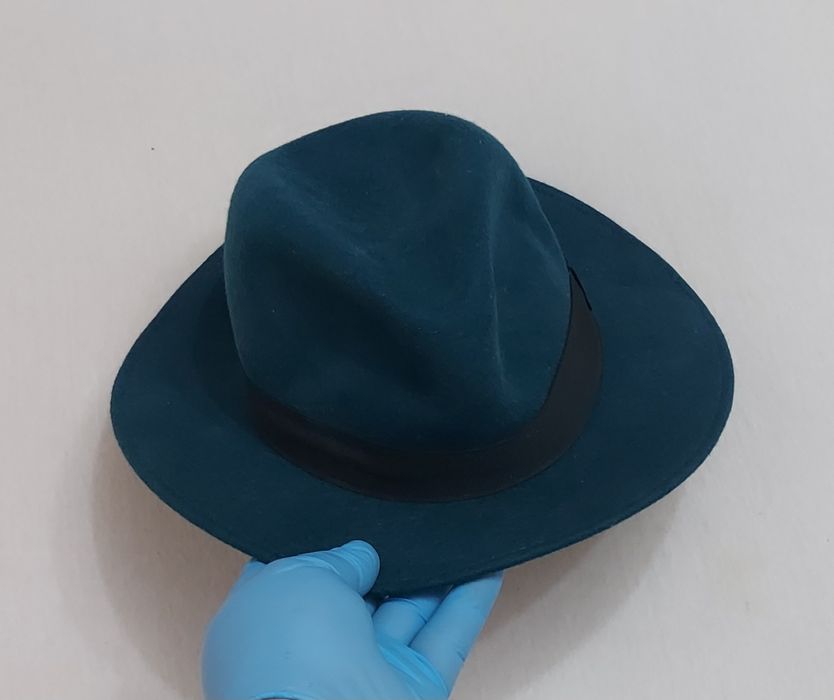 Palarie Fedora Gina Tricot Outdoors, 100% lână, vânătoare, nr. 56