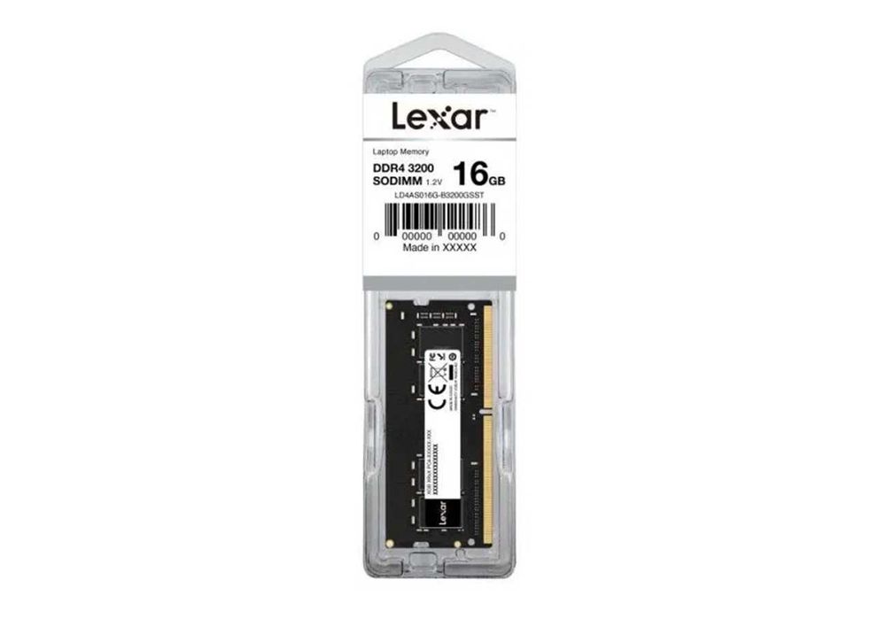 Оперативная память | RAM Lexar DDR4 16GB 3200 MHz SO-DIMM 1.2V