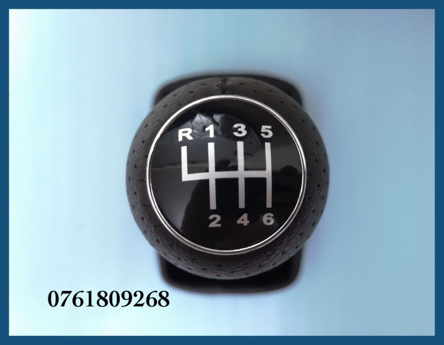 Manson + nuca schimbator piele Audi A3 8L (2000 - 2003) cu 6 trepte