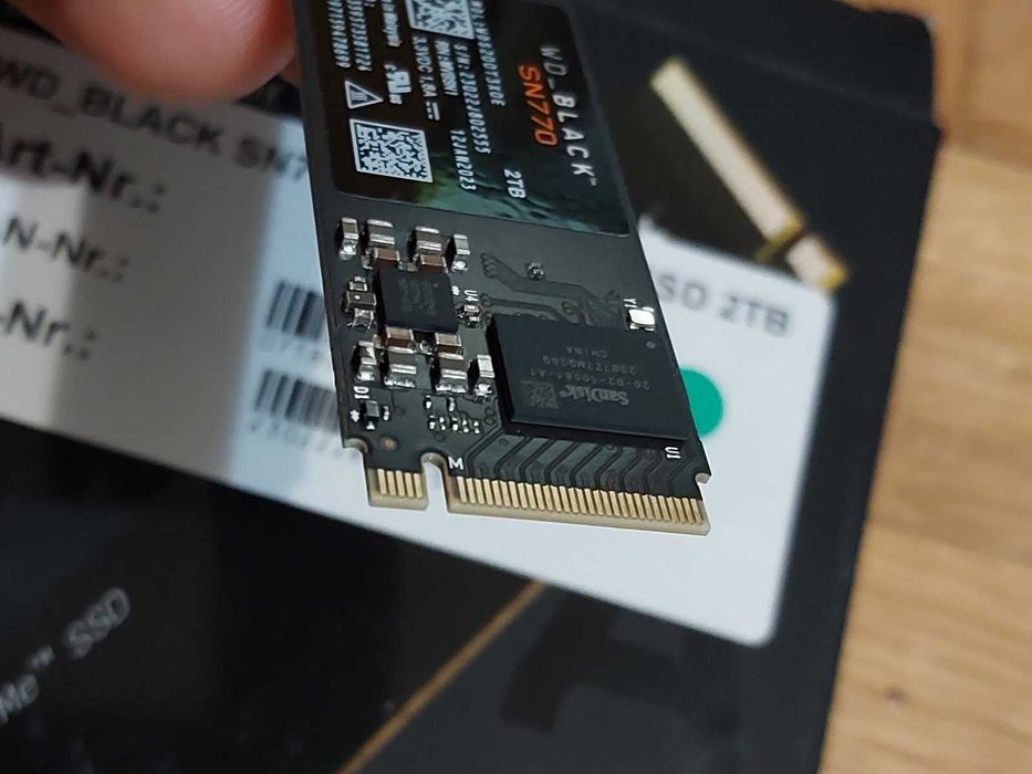 2TB M.2 NVMe WD Black SN770 (НОВ)