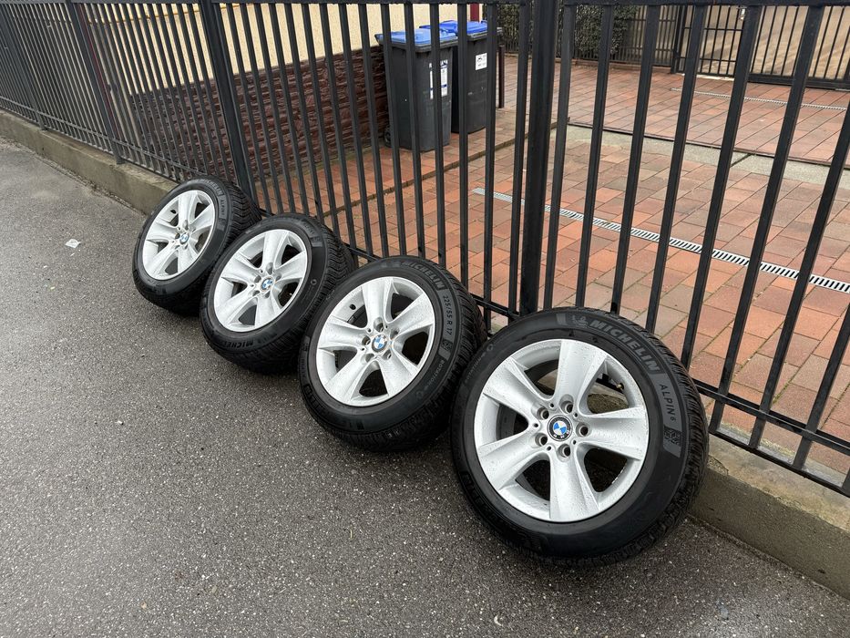 Jante iarna bmw f10 / f11  225 55 17 Michelin Alpin 6 profil de iarna