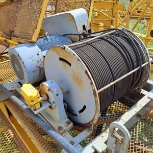 Лебедка электродвигатель от башенного крана