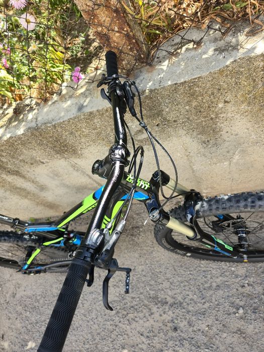 Giant Stance 27.5 M размер Като нов 2х10 XT въздушно окачване Sr Suntour мекица Немски велосипед Алуминиев