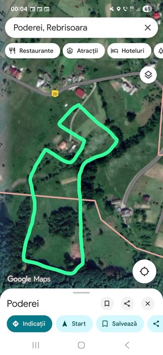 Teren intravilan+extravilan Podirei Bistrita