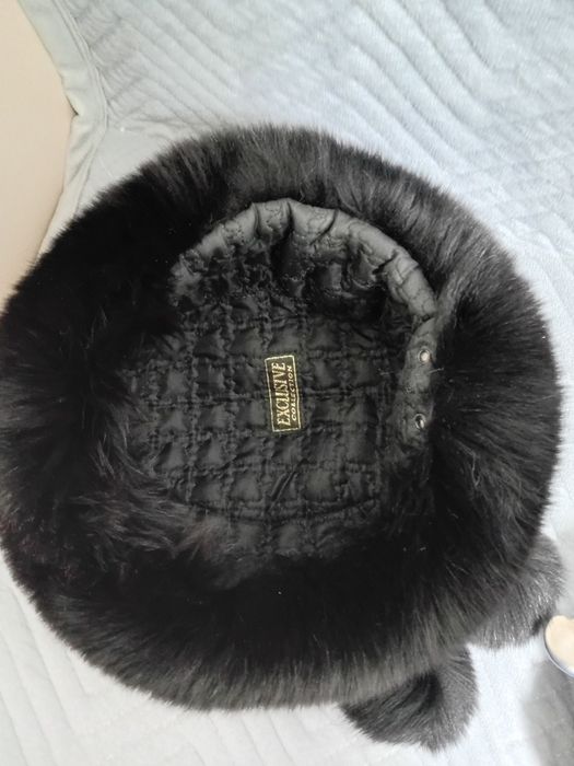 Женская песцовая шапка