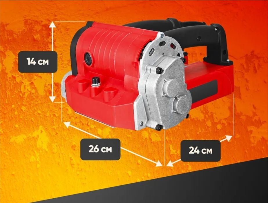 шлифмашика, и рубанок для стены