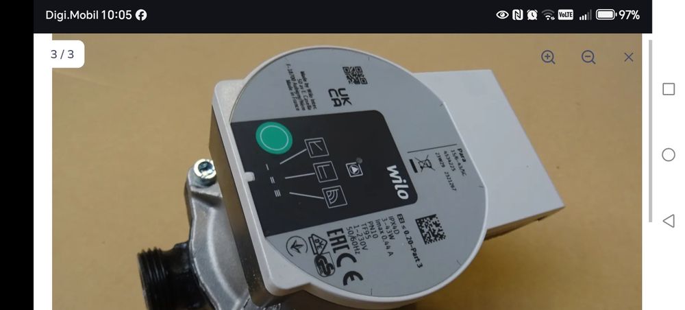 Pompa apa wilo para 15/6 130