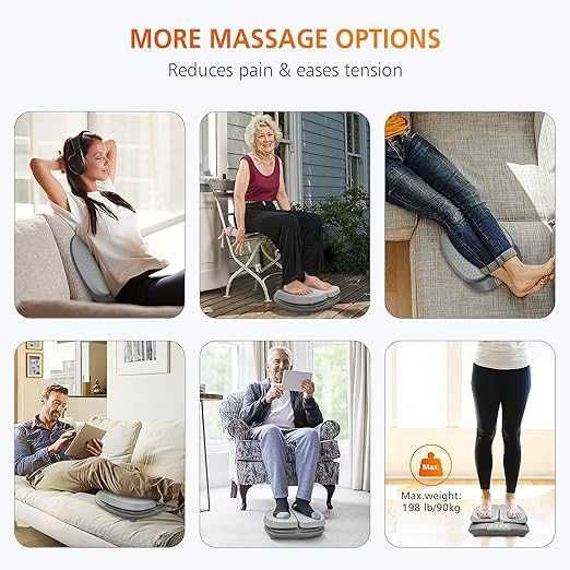 Електрически масажор за крака SNAILAX SL-591EU с вибрация и топлина