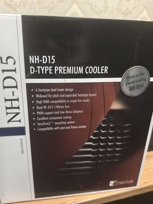 Noctua NH-D15 кулер для процессора
Легендарный двухбашенный кулер для