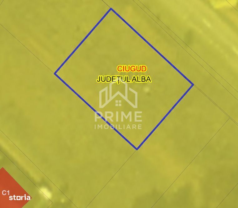 Teren Intravilan 772Mp, Ciugud - Puz Aprobat
