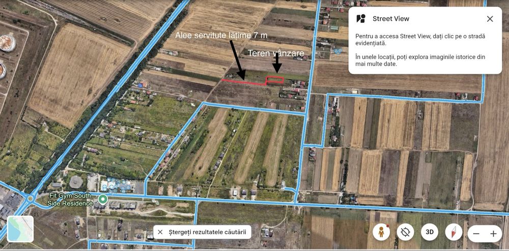 Vand teren intravilan Lazu -  1000 m2 - 65000 E