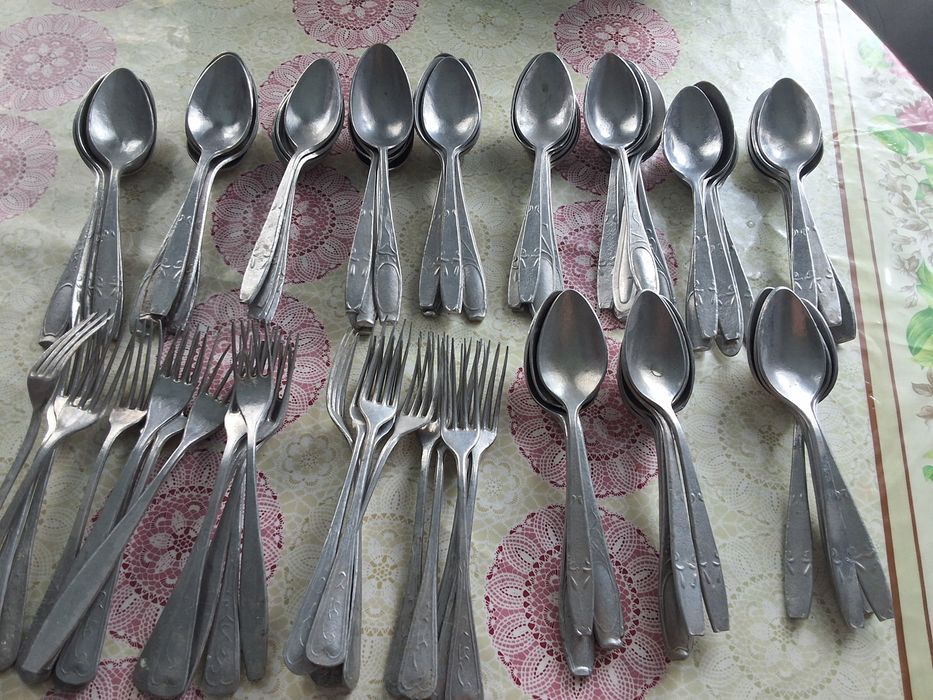 Алюминиевые ложки советские