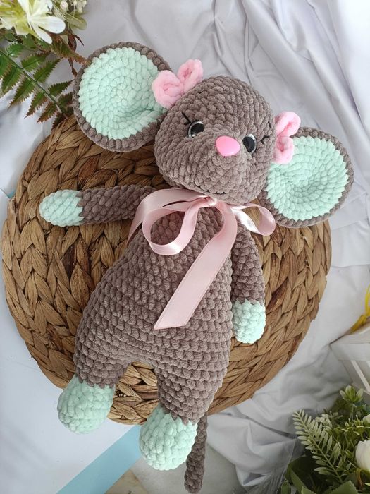 Ръчно изработено мишле/ Амигуруми