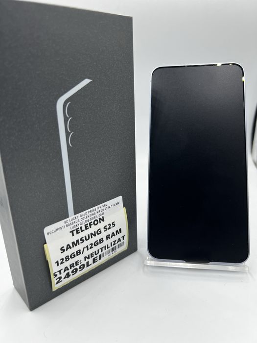 Samsung S25 128GB NOU GARANTIE Amanet Lucky Gold Colentina #61425