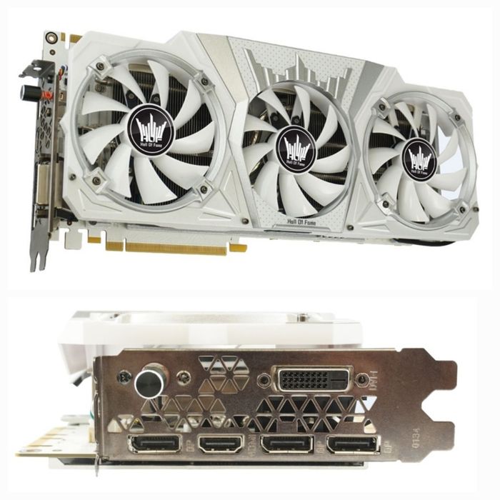 Placa video gaming GTX 1080 HOF 8GB GDDR5X HALL OF FAME Full Box