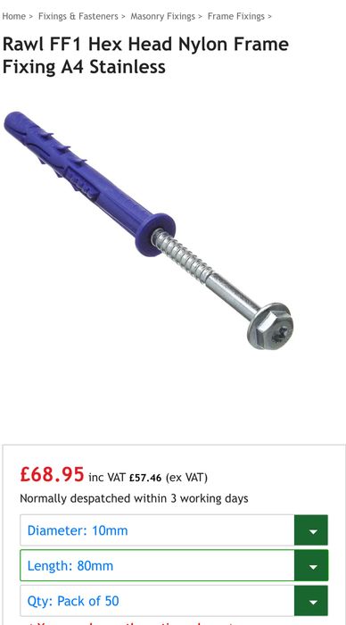 Bolturi ancorare  beton Rawl FF1