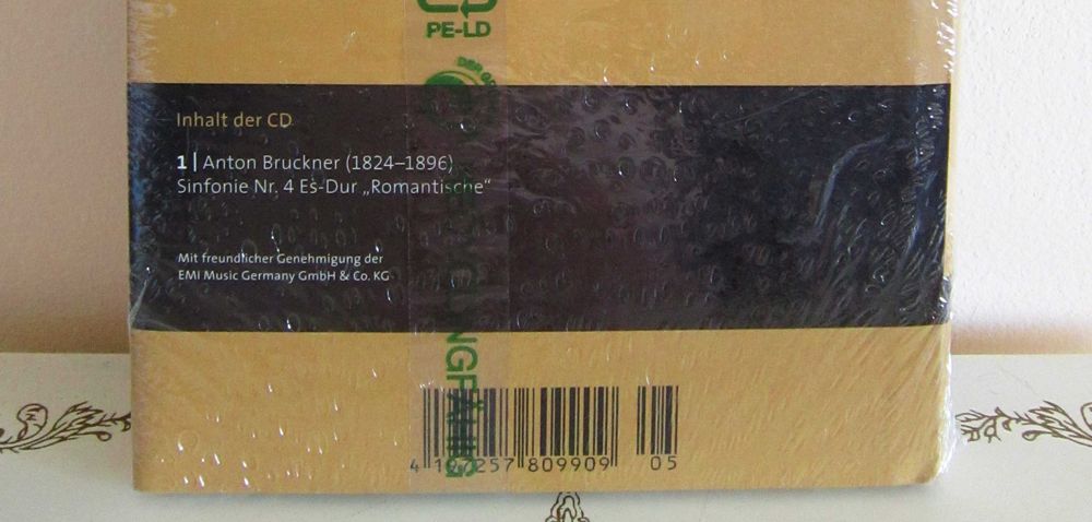 cadou rar Sergiu Celibidache 1998 DIE ZEIT Klassik (sigilat) cd+carte