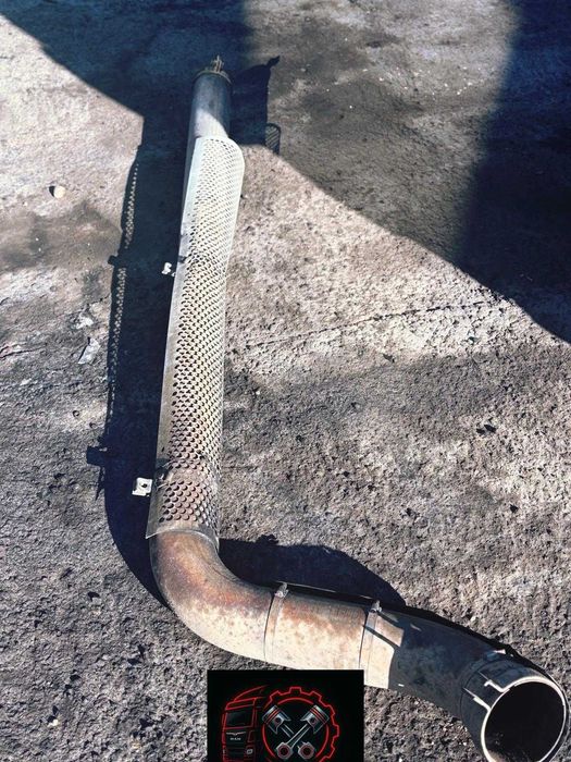 Țeavă conducta cot Evacuare Gaze 8x4 Originala MAN