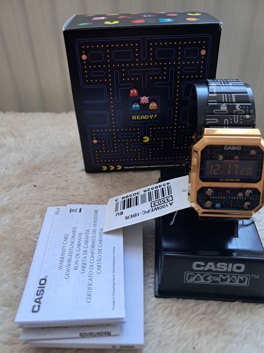 Ceas Casio Pac-Man vitage