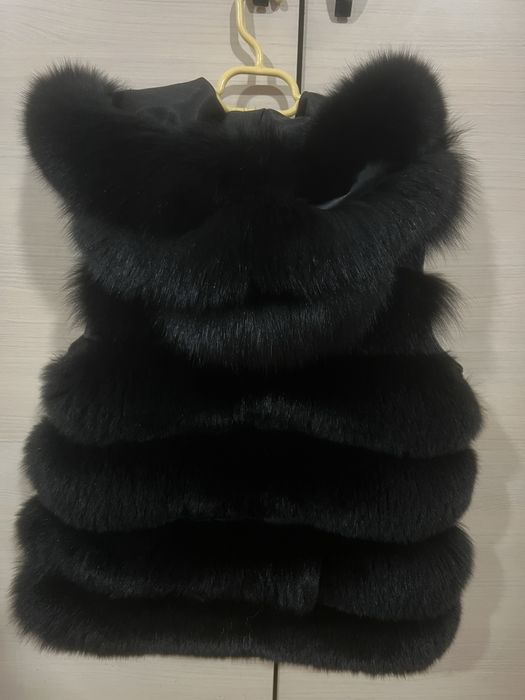 Vesta din blana naturala