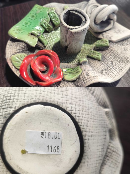 Красив сервиз ръчна изработка