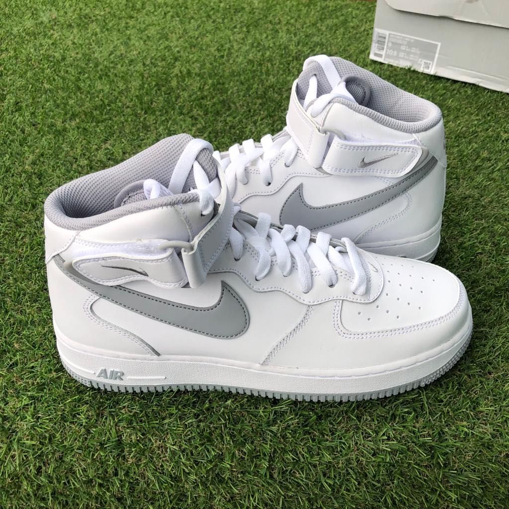 Nike Air Force 1 Mid 07 White Wolf Grey 41 43 44.5 Craiova OLX.ro