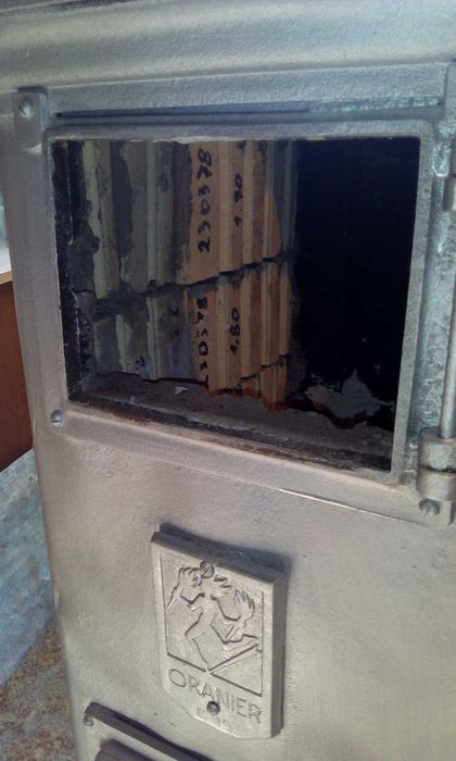 Печка на твърдо гориво  "Oranier"