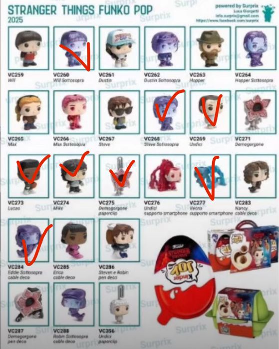 kinder joy stranger things