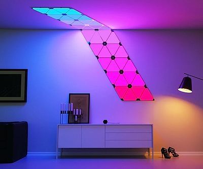 Умные smart панели Led на стену, RGB Wi-Fi