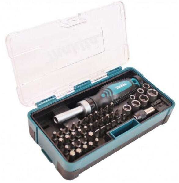 Surubelnita Makita B-36170 Set capete bit, chei tubulare