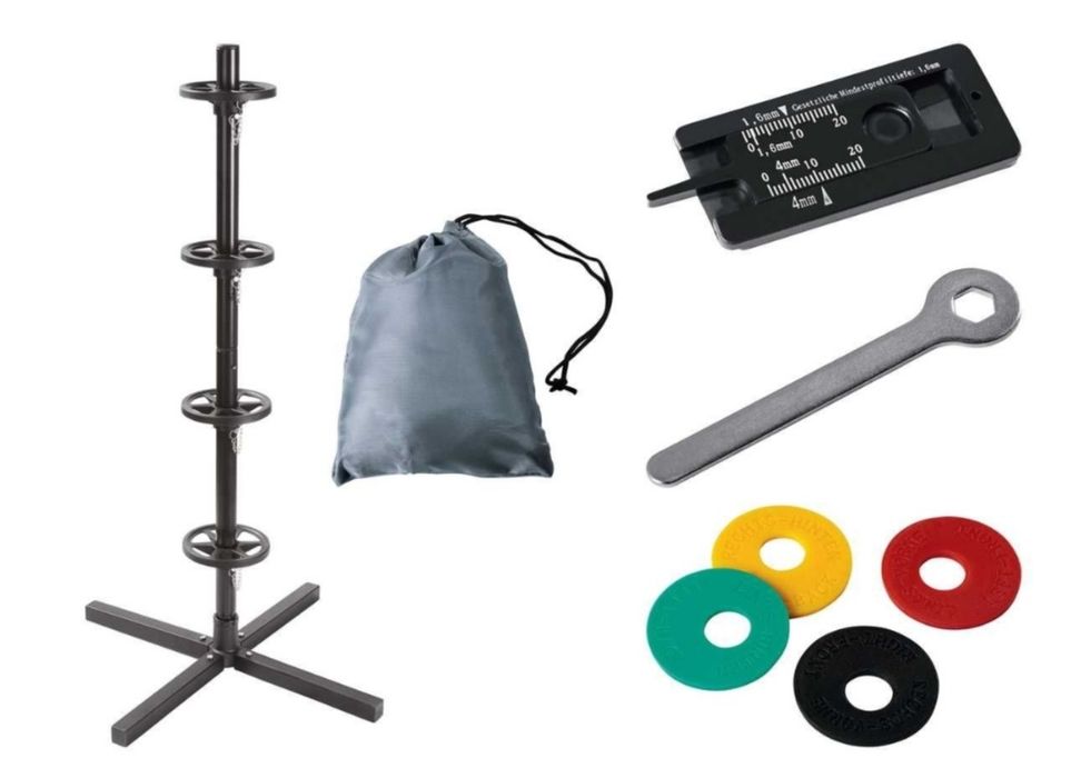 Стойка за гуми и джанти с аксесоари