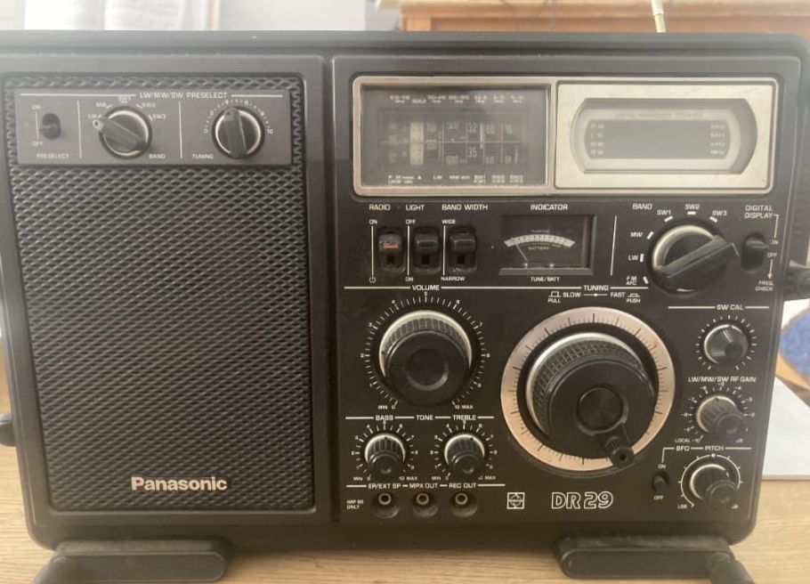 Radio Panasonic dr 29 si Sony icf 5500