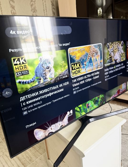 Телевизор БОЛЬШОЙ ULTRA HD 4K samsung в оригинал