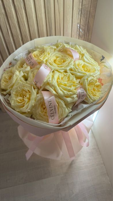 Букет свежих роз, 15 шт