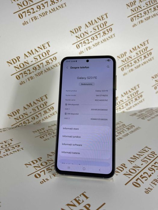 NDP Amanet NON-STOP Bld.Iuliu Maniu 69 SAMSUNG S23 FE (50014)
